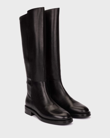 Wonders.com | Botas ALZADA 05 Negras C-7705 FLASH/NEWY