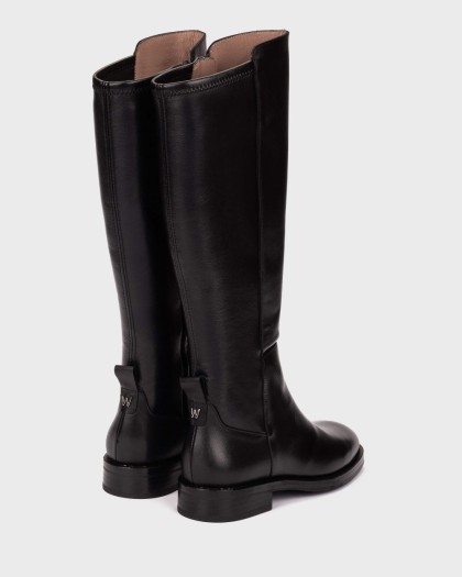 Wonders.com | Botas ALZADA 05 Negras C-7705 FLASH/NEWY