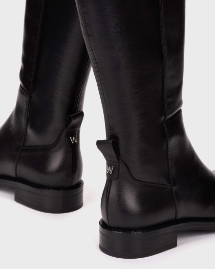 Wonders.com | Botas ALZADA 05 Negras C-7705 FLASH/NEWY