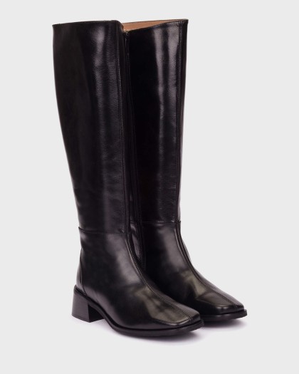 Wonders.com | Botas AYLA 11 Negros D-1611 OREGONLUX