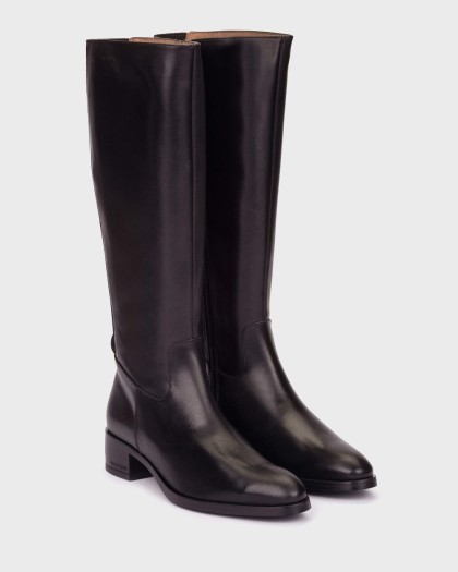Wonders.com | Botas BONJOUR 08 Negras D-1808 FLASH