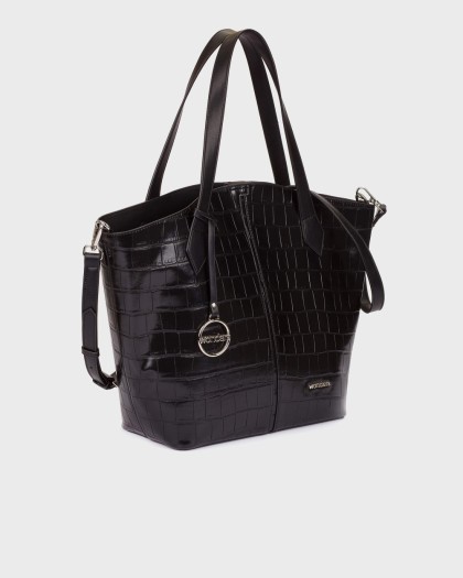 Wonders.com | Bolso DUNE Coco Negro WB-56006 COCO