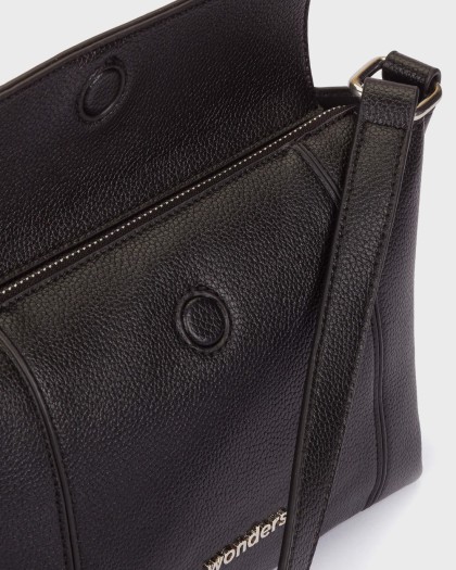 Wonders.com | Bolso NIMA Negro WB-56007 COMB.