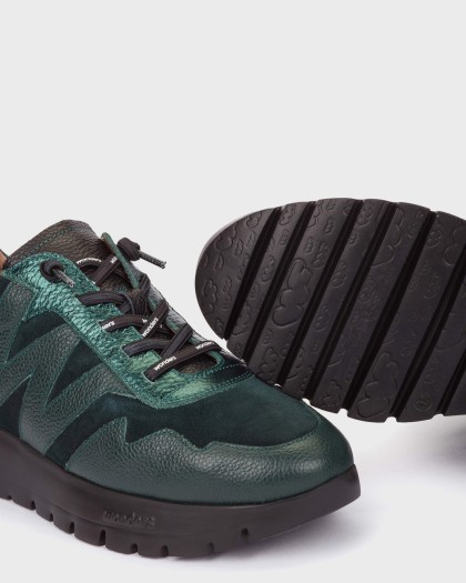 Wonders.com | Deportivas ODISEI 110 Verdes A-24110 COMB.
