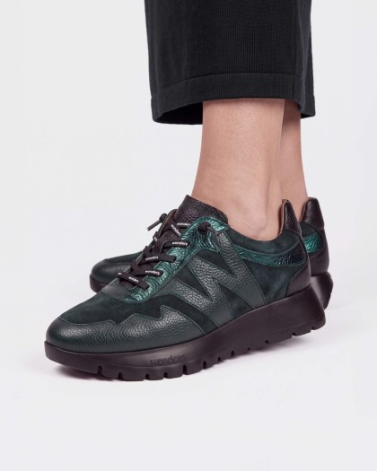 Wonders.com | Deportivas ODISEI 110 Verdes A-24110 COMB.