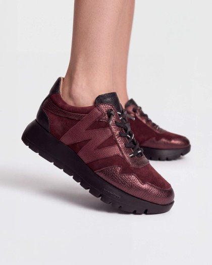 Wonders.com | Deportivas ODISEI 110 Burdeos A-24110 COMB.