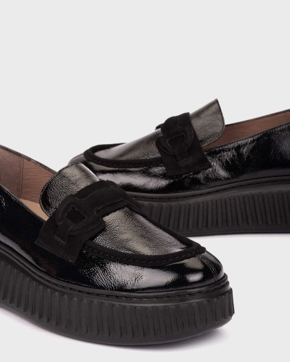 Wonders.com | Mocasines XFLY 03 Negros A-5203 LACK/ANTE