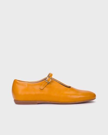 Wonders.com | Bailarinas PEPA 150 Mostaza A-86150 VELVET