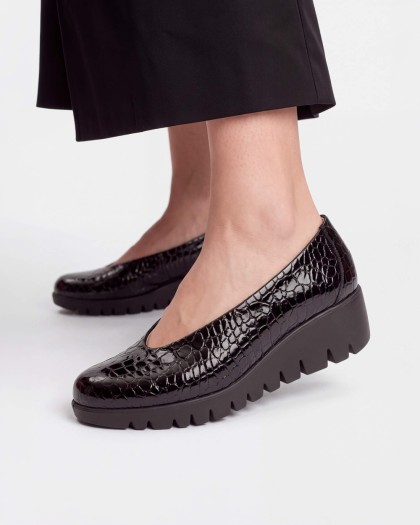 Wonders.com | Zapatos FLY 100 Coco Negro C-33100 GAKIL