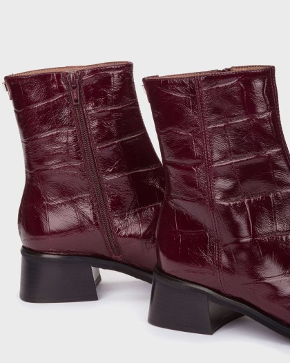 Wonders.com | Botines AYLA 01 Coco Burdeos D-1601 MISURI