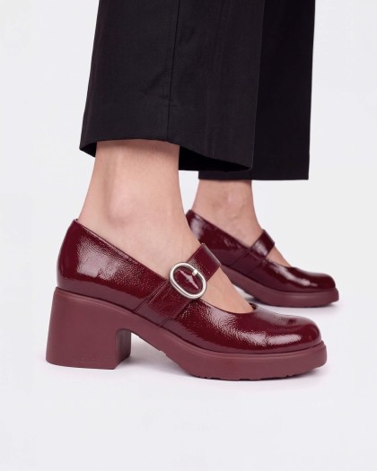 Wonders.com | Merceditas FLYTRES 42 Burdeos E-7142 LACK