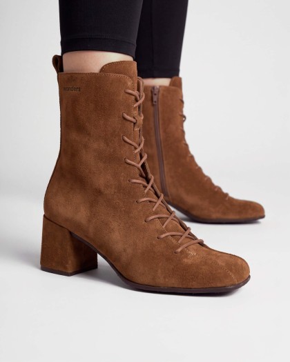 Wonders.com | Botines ELIA 04 Marrones H-7004 CHARME