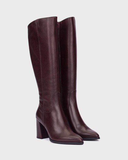 Wonders.com | Botas AURORA 43 Burdeos M-5443 ALICE