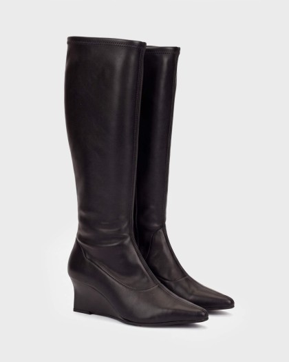 Wonders.com | Botas NOLA 04 Negras H-7304 NEW YORK