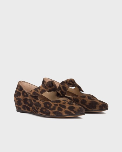 Wonders.com | Bailarinas TRIANA 40 Animal Print A-3840 ZANZIBAR
