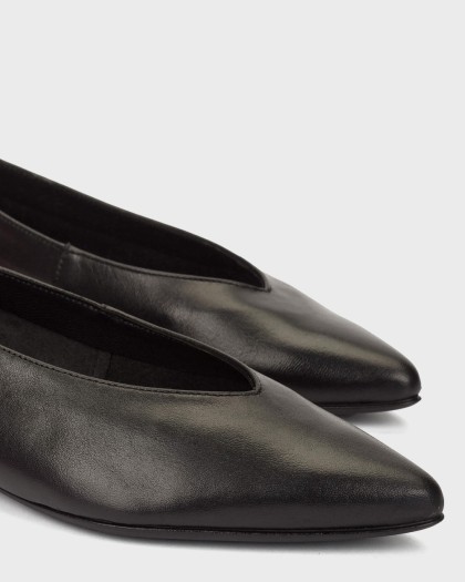 Wonders.com | Bailarinas BUM 04 Negras A-5504 VELVET