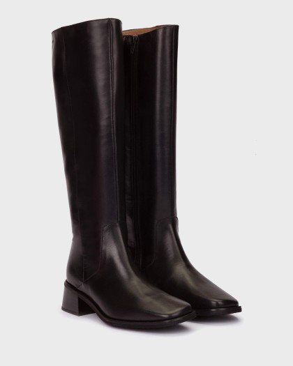 Wonders.com | Black AYLA 02 Boots D-1602 ISEO