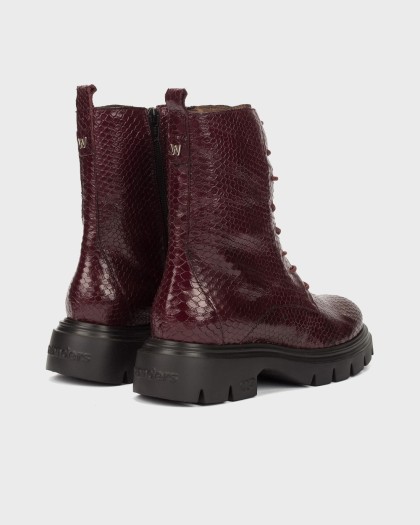 Wonders.com | Botines BONES 13 Burdeos A-4313 DOLMEN