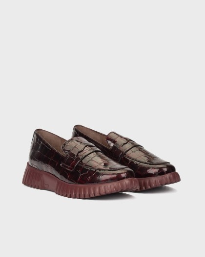 Wonders.com | Mocasines FLEXFLY 02 Burdeos A-4402 GARDA
