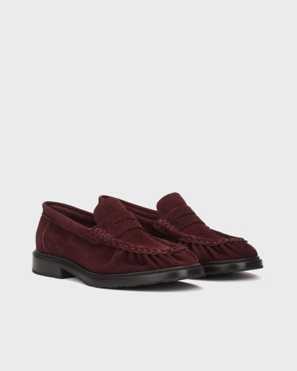 Wonders.com | Mocasines EVA 70 Burdeos B-9170 CHARME
