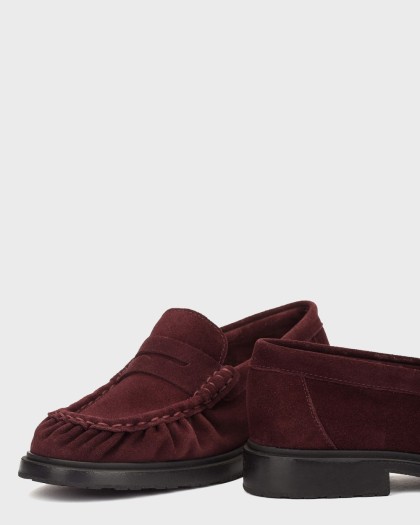 Wonders.com | Mocasines EVA 70 Burdeos B-9170 CHARME