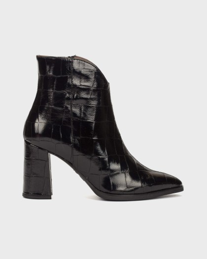 Wonders.com | Botines AURORA 44 Coco Negro M-5444 MISURI