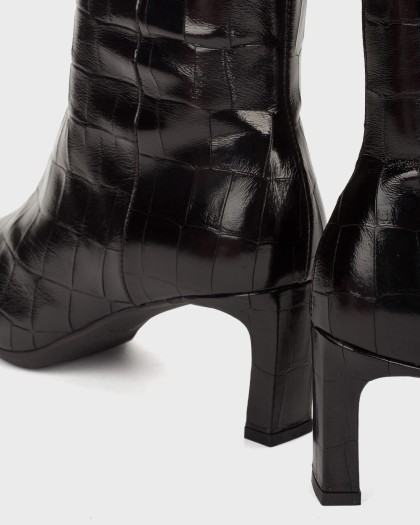 Wonders.com | Botines VITA 01 Coco Negro M-6301 MISURI