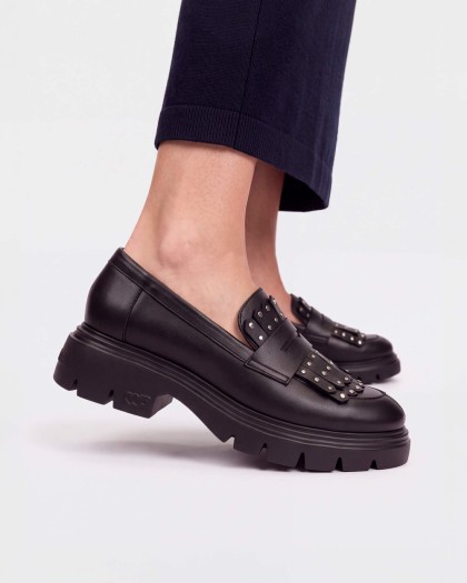 Wonders.com | Mocasines BONES 15 Negros A-4315 ALICE