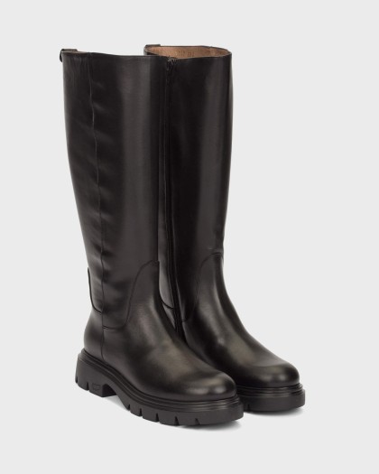 Wonders.com | Botas BONES 17 Negras A-4317 ALICE