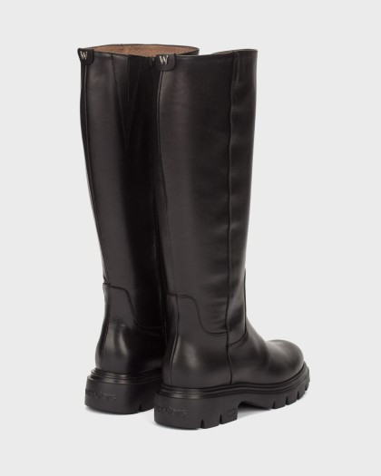 Wonders.com | Botas BONES 17 Negras A-4317 ALICE