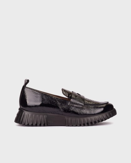 Wonders.com | Mocasines FLEXFLY 20 Negros A-4420 LACK/GAKIL