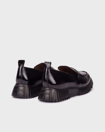 Wonders.com | Mocasines FLEXFLY 20 Negros A-4420 LACK/GAKIL