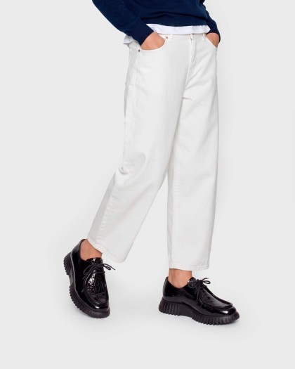 Wonders.com | Wallabee FLEXFLY 23 Negros A-4423 LACK/GAKIL