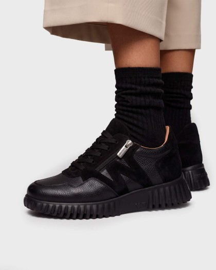 Wonders.com | Deportivas FLEXFLY 24 Negras A-4424 WILD/TREND