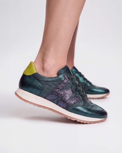 Wonders.com | Deportivas TOWANDA 10 Verdes A-4810 COMB.