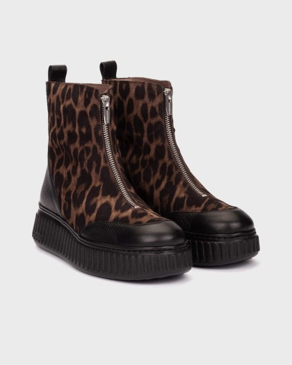 Wonders.com | Botines XFLY 02 Animal Print A-5202 WILD/ZANZI