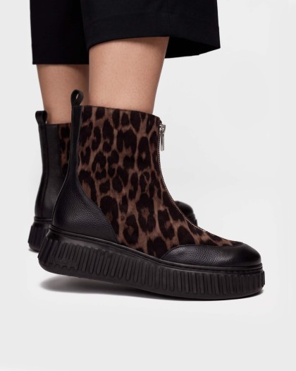 Wonders.com | Botines XFLY 02 Animal Print A-5202 WILD/ZANZI