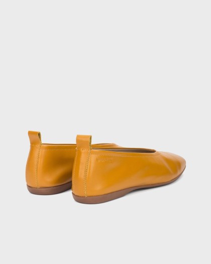 Wonders.com | Bailarinas PEPA 61 Mostaza A-8661 VELVET