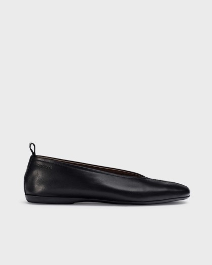Wonders.com | Black PEPA Ballet pump A-8661 VELVET