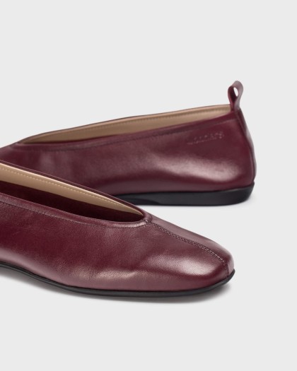 Wonders.com | Burgundy PEPA 61 Ballerina A-8661 VELVET