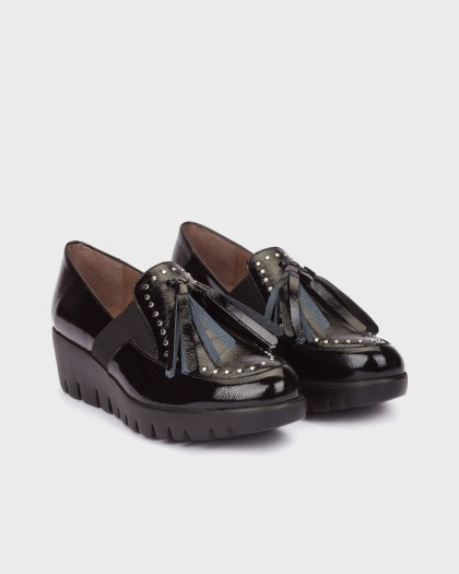 Wonders.com | Mocasines FLY 361 Negros C-33361 LACK