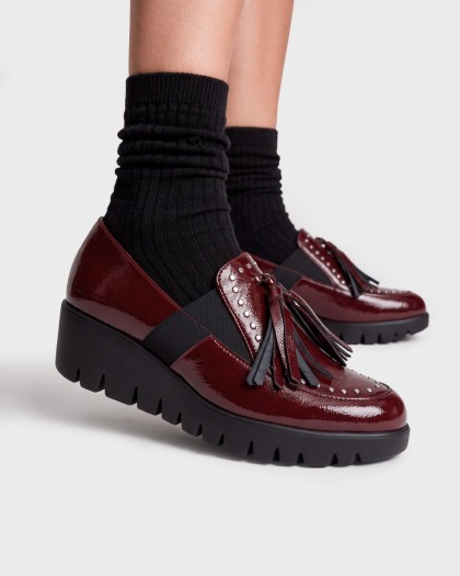 Wonders.com | Mocasines FLY 361 Burdeos C-33361 LACK