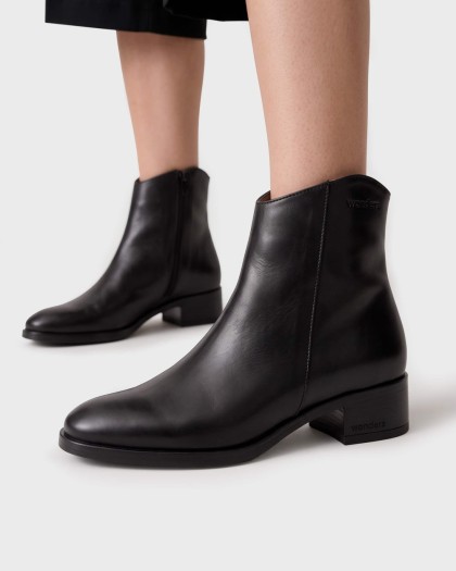 Wonders.com | Botines BONJOUR 01 Negros D-1801 FLASH