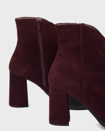 Wonders.com | Botines AURORA 44 Burdeos M-5444 CHARME